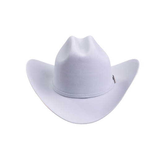 100X Independencia Platinum Larry Mahans Fur Felt Hat