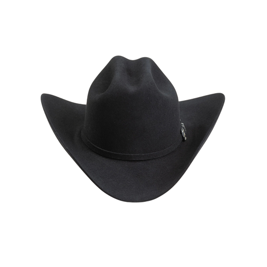 10X Jerarca Black Larry Mahans Fur Felt Hat