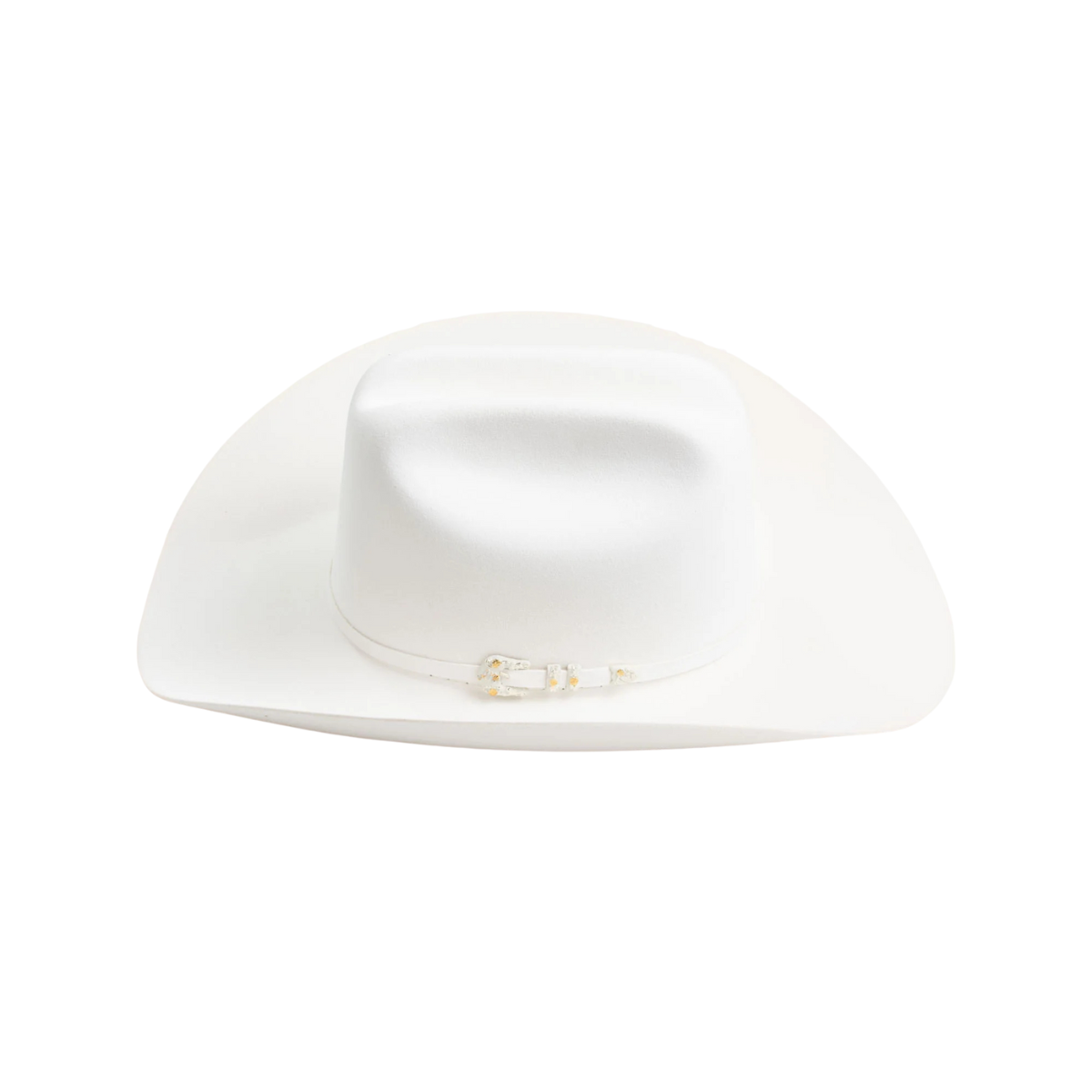 10X Jerarca White Larry Mahans Fur Felt Hat