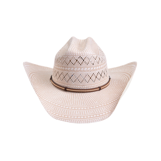 10X Cuerda Ivory Larry Mahans Straw Hat