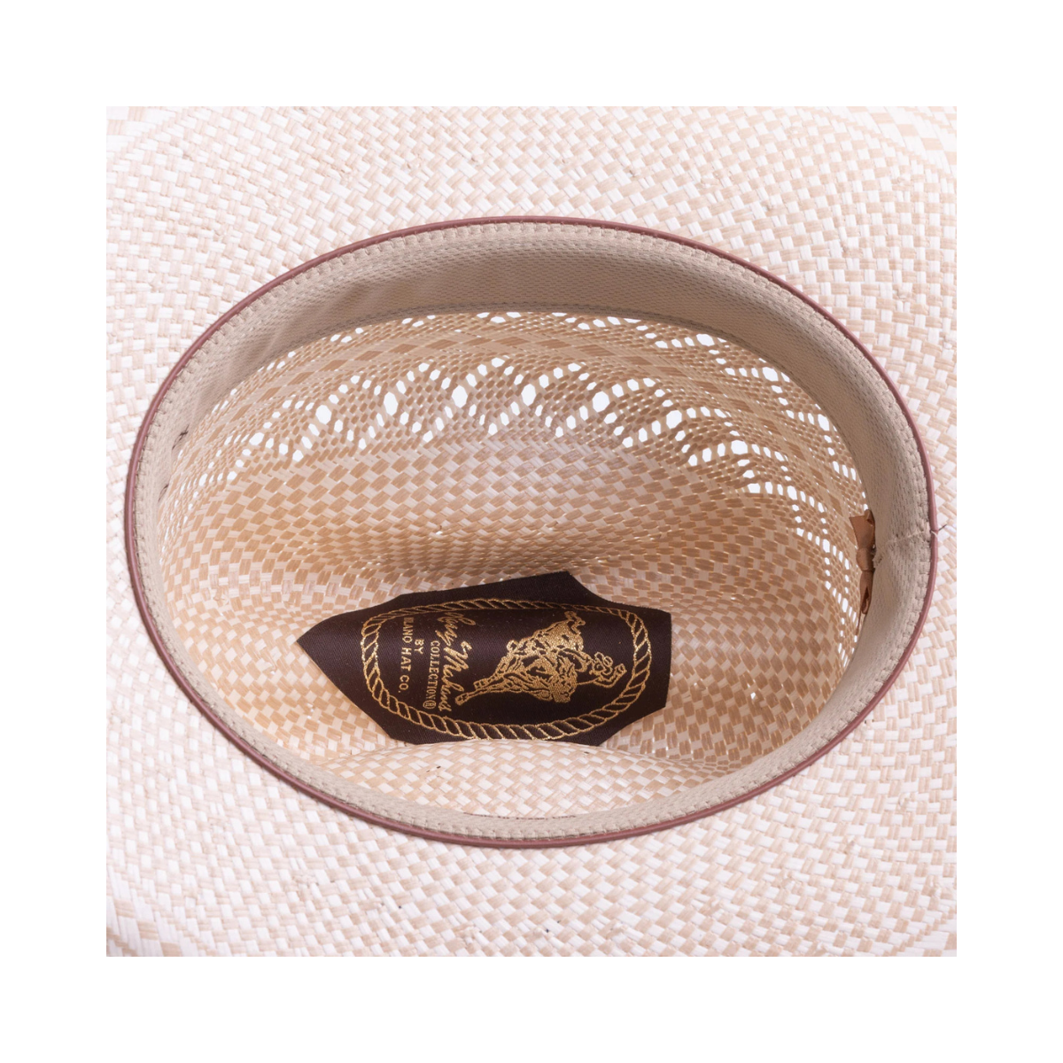 10X Cuerda Ivory Larry Mahans Straw Hat