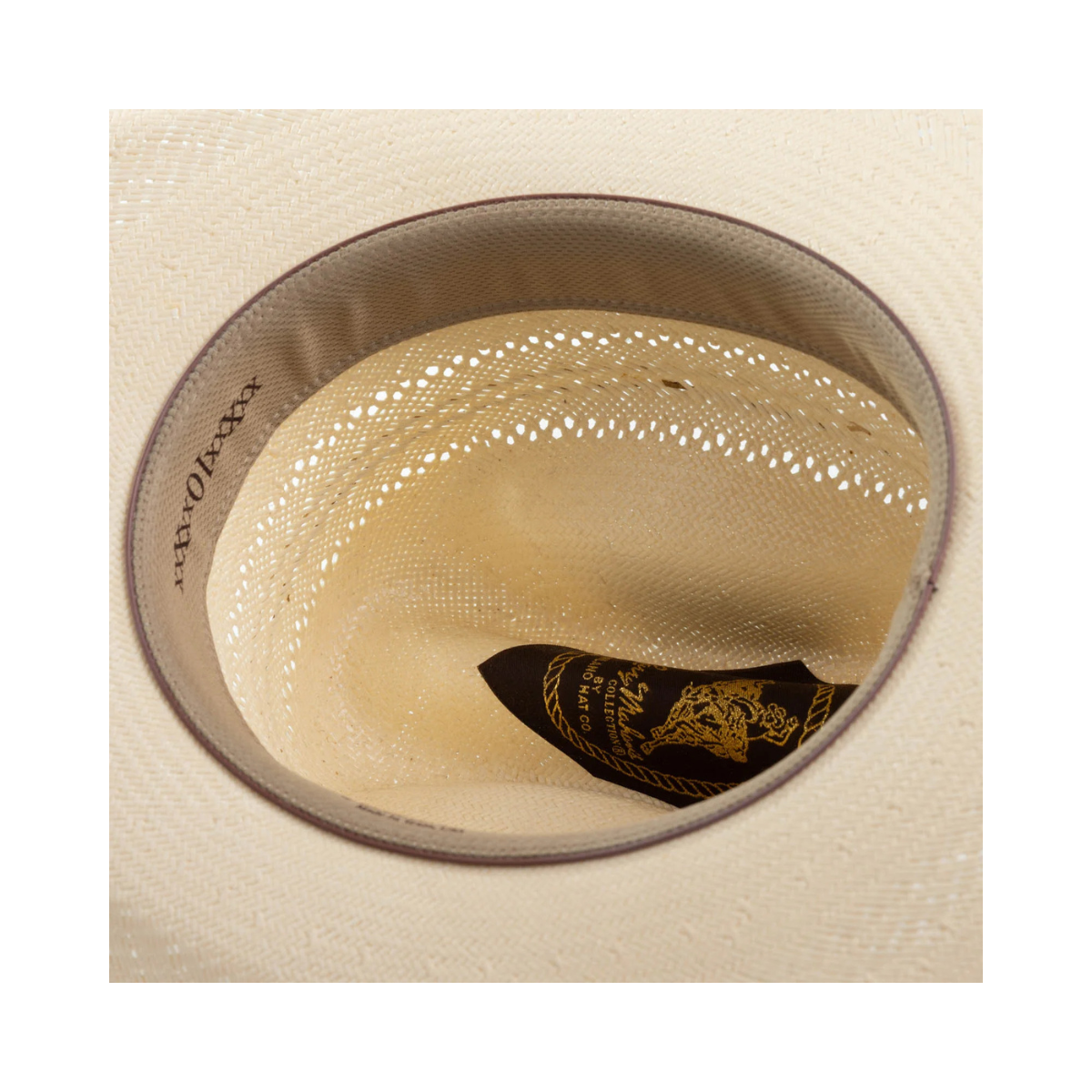 10X Mission Ivory Larry Mahans Straw Hat