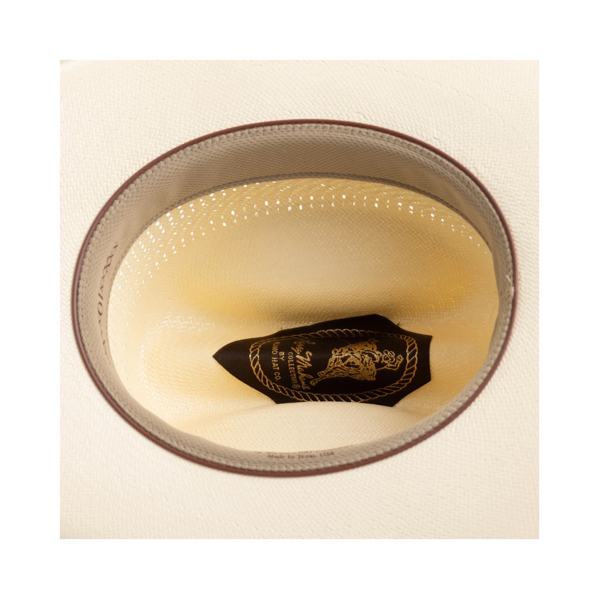 10X Panhandle Ivory Larry Mahans Straw Hat