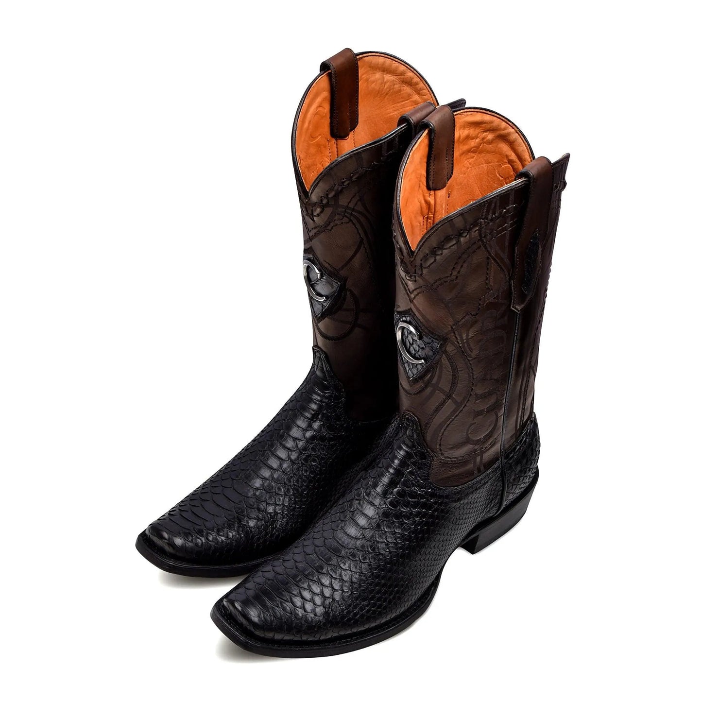 Python Snake Skin Boots - Men Cuadra Boot CU607 - El Rodeo Western Boutique