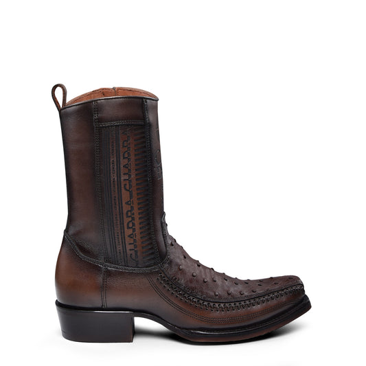 Men Cuadra Ostrich Ankle Boot CU803