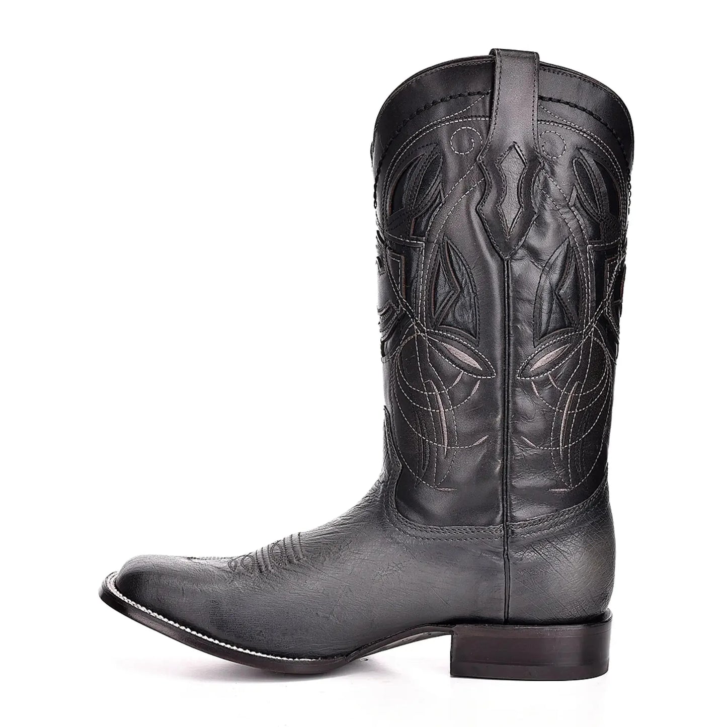 Gray Ostrich Boots: Premium Leather Footwear for Men - Men Cuadra Boot CU387 - El Rodeo Western Boutique