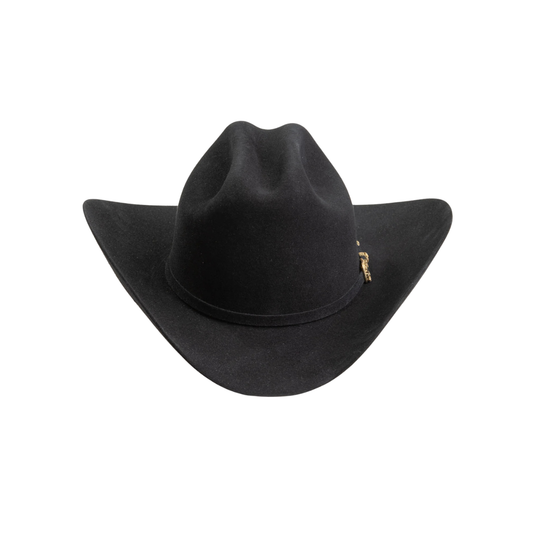 30X Opulento Black Larry Hanans Fur Felt Hat