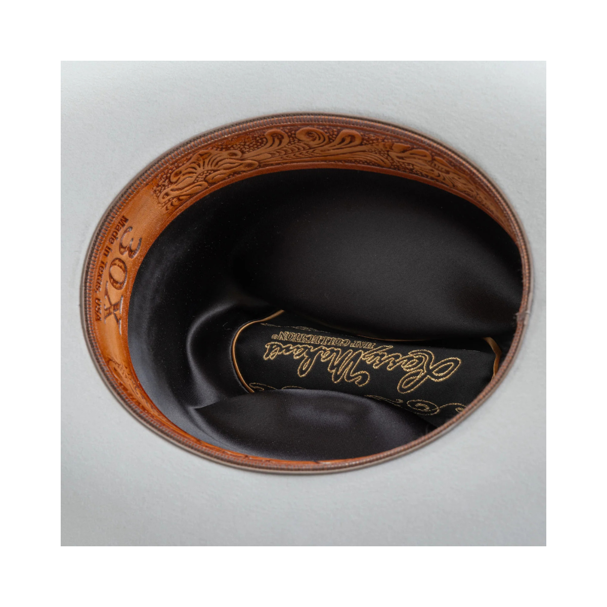 30X Opulento Platinum Larry Mahans Fur Felt Hat