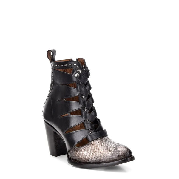 Women’s Ankle Boots: Sophistication, Comfort, and Exotic Python Leather Detailing - Women Cuadra Boot CU438 - El Rodeo Western Boutique