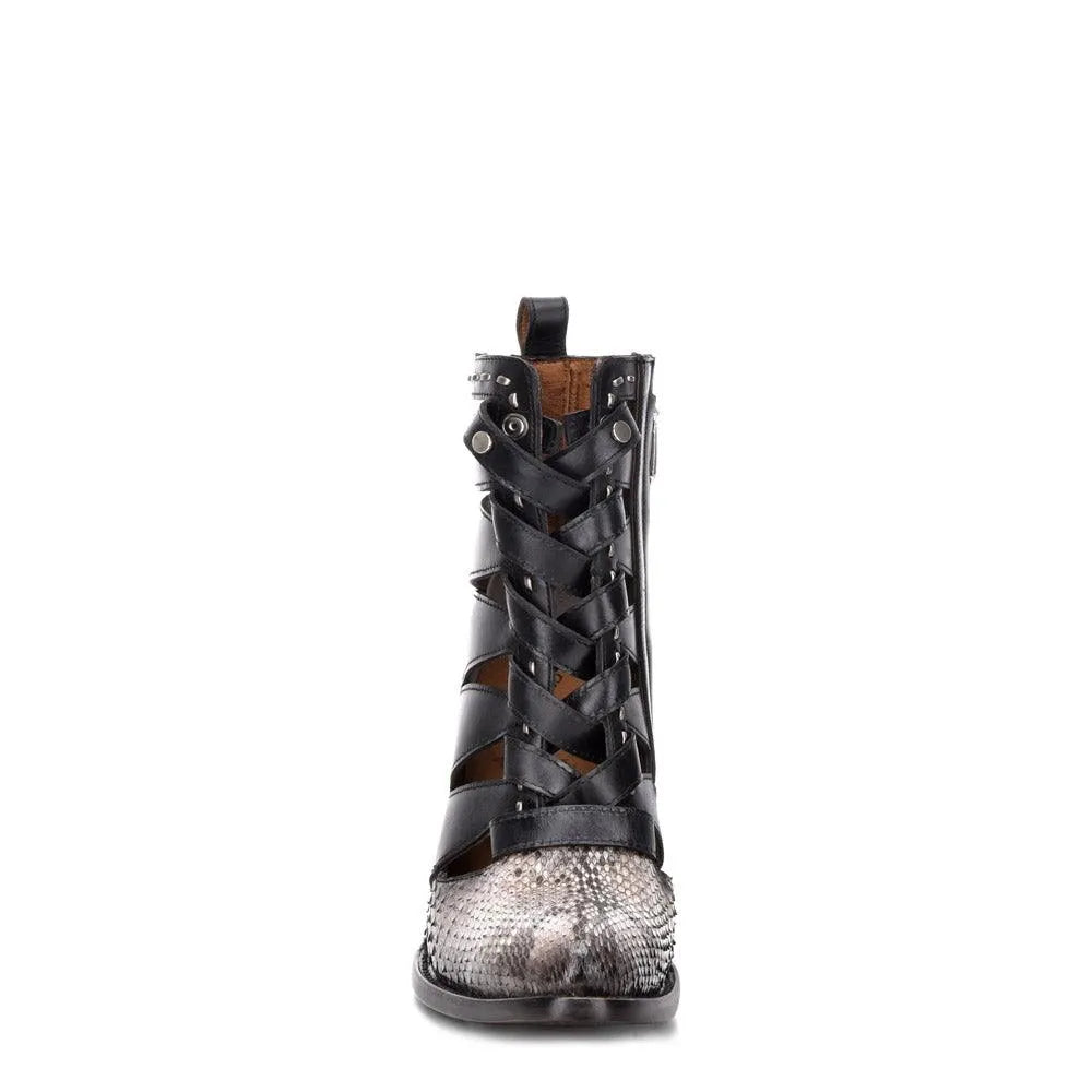 Women’s Ankle Boots: Sophistication, Comfort, and Exotic Python Leather Detailing - Women Cuadra Boot CU438 - El Rodeo Western Boutique
