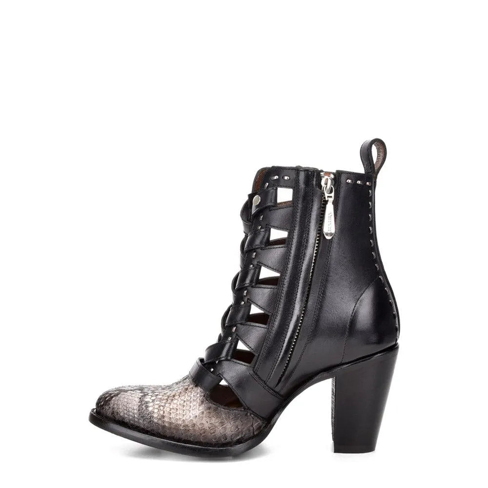 Women’s Ankle Boots: Sophistication, Comfort, and Exotic Python Leather Detailing - Women Cuadra Boot CU438 - El Rodeo Western Boutique