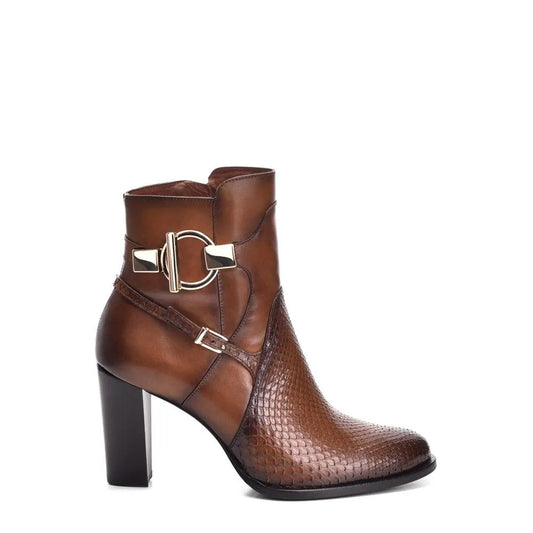 Python Leather Franco Cuadra Boots - A Distinctive Statement in Style - Women Franco Cuadra Boot FC482 - El Rodeo Western Boutique