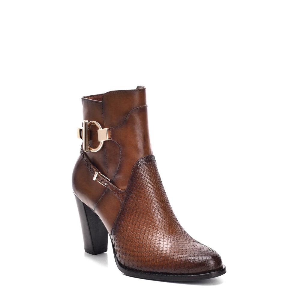 Python Leather Franco Cuadra Boots - A Distinctive Statement in Style - Women Franco Cuadra Boot FC482 - El Rodeo Western Boutique