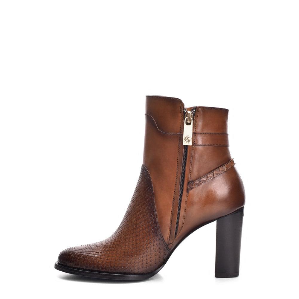 Python Leather Franco Cuadra Boots - A Distinctive Statement in Style - Women Franco Cuadra Boot FC482 - El Rodeo Western Boutique