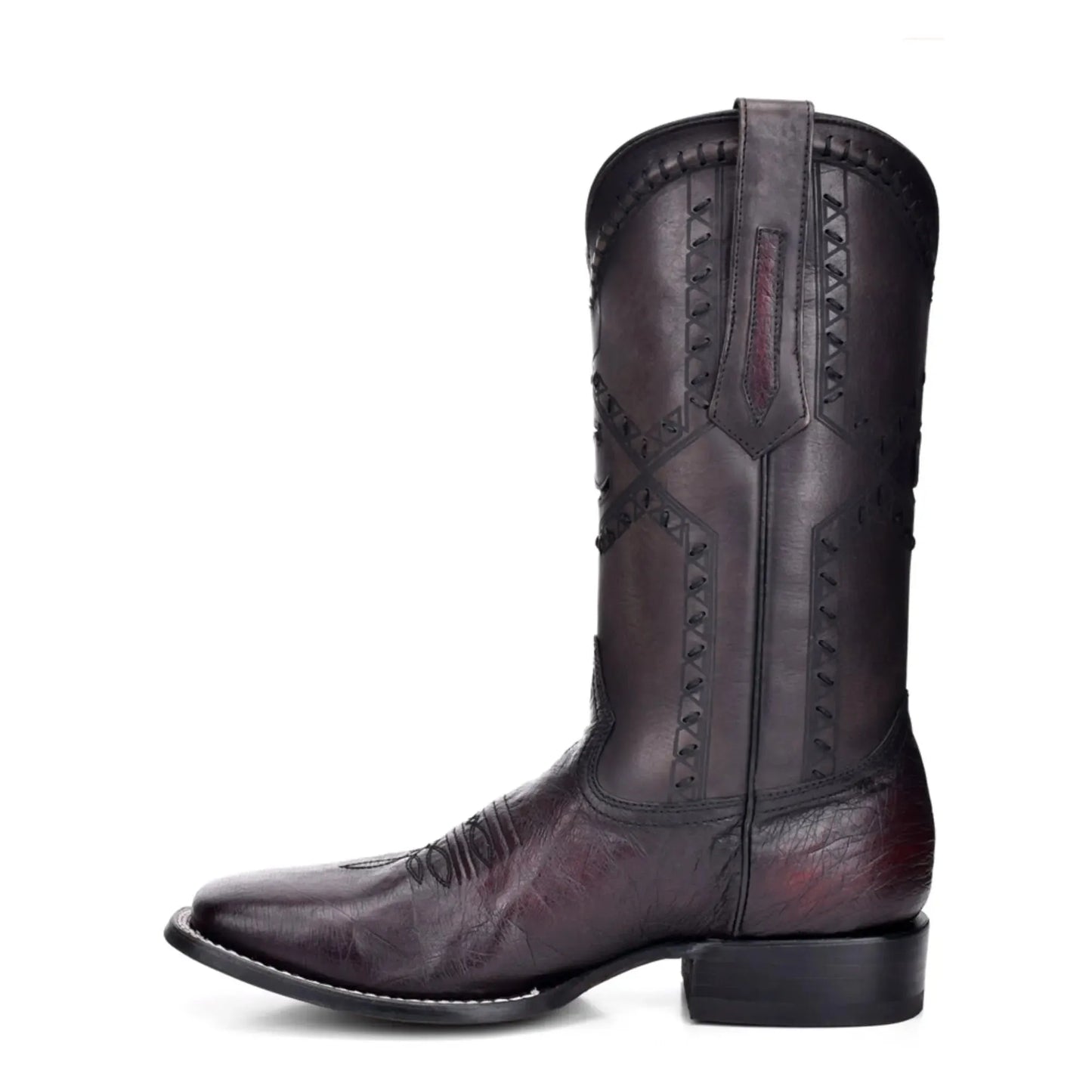 Ostrich Cowboy Boots With a Square Toe for Everyday Wear in Luxury - Men Cuadra Boot CU784 - El Rodeo Western Boutique