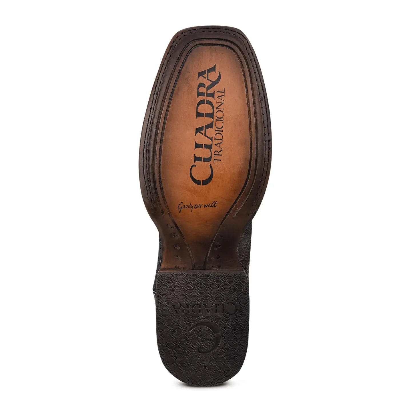 Ostrich Cowboy Boots With a Square Toe for Everyday Wear in Luxury - Men Cuadra Boot CU784 - El Rodeo Western Boutique