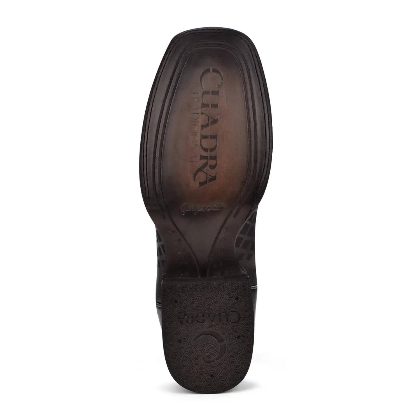 Western Black Cowboy Boots – Bovine Leather Calf High Boot with Straps - Men Cuadra Boot CU676 - El Rodeo Western Boutique