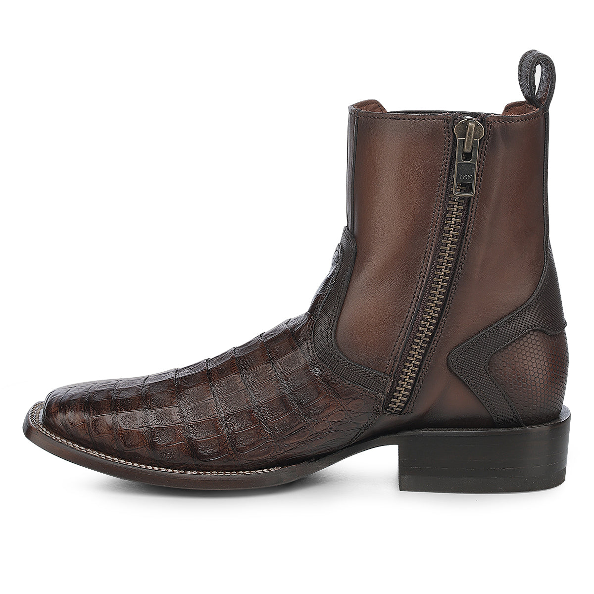 Exotic Ankle Boot, Square Toe - Men Cuadra Boot CU892