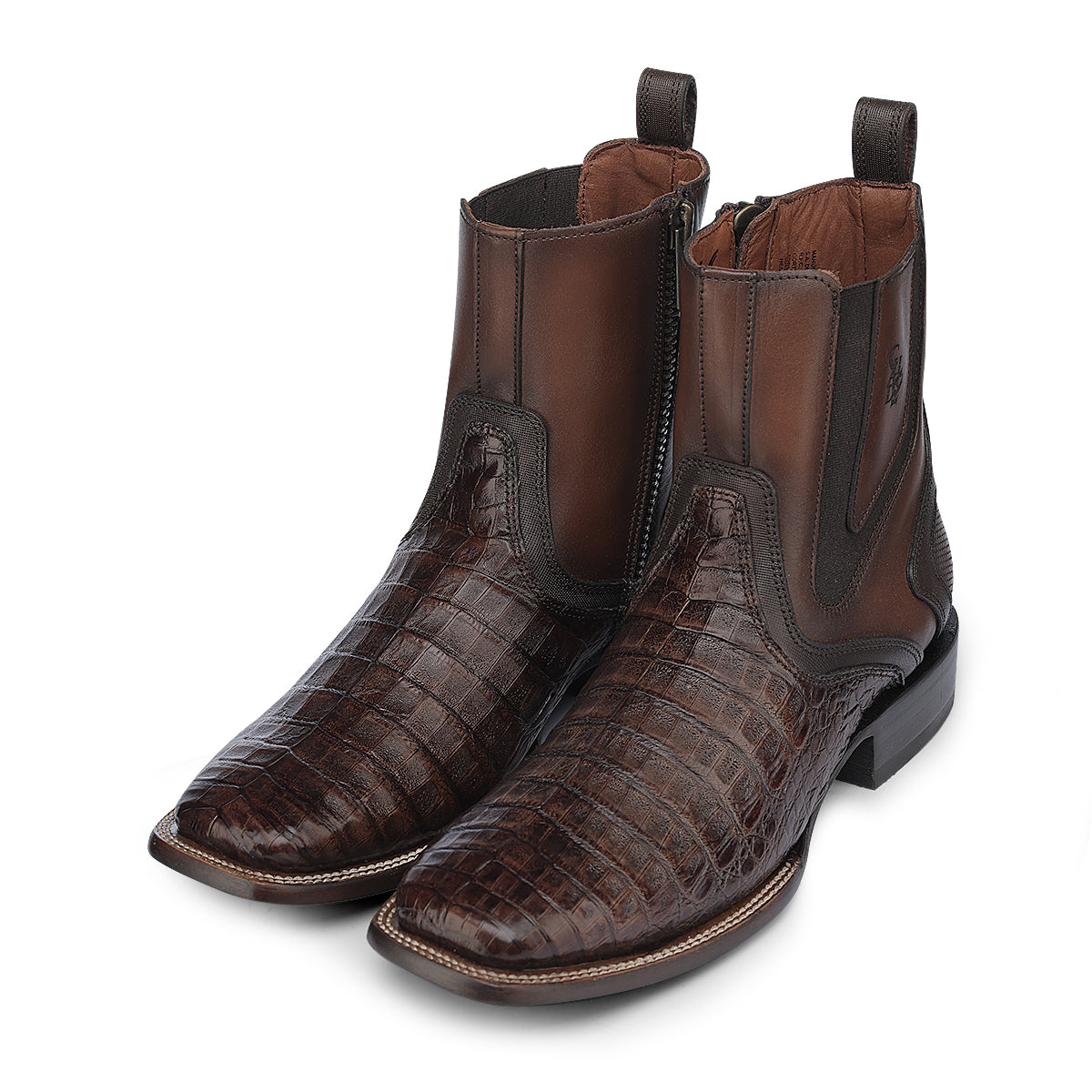 Exotic Ankle Boot, Square Toe - Men Cuadra Boot CU892