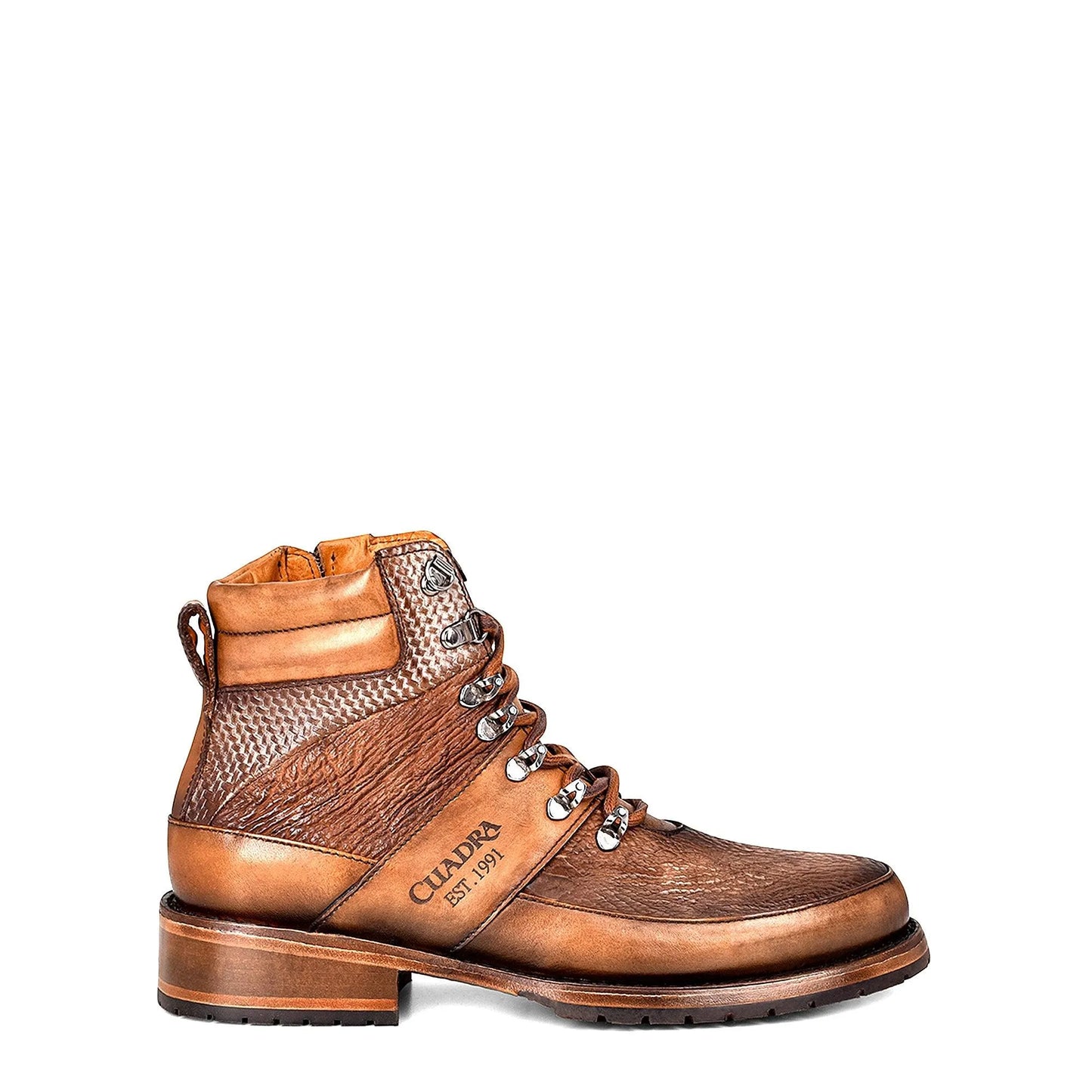 Shark skin leather boots - Men Cuadra Boot CU577 - El Rodeo Western Boutique