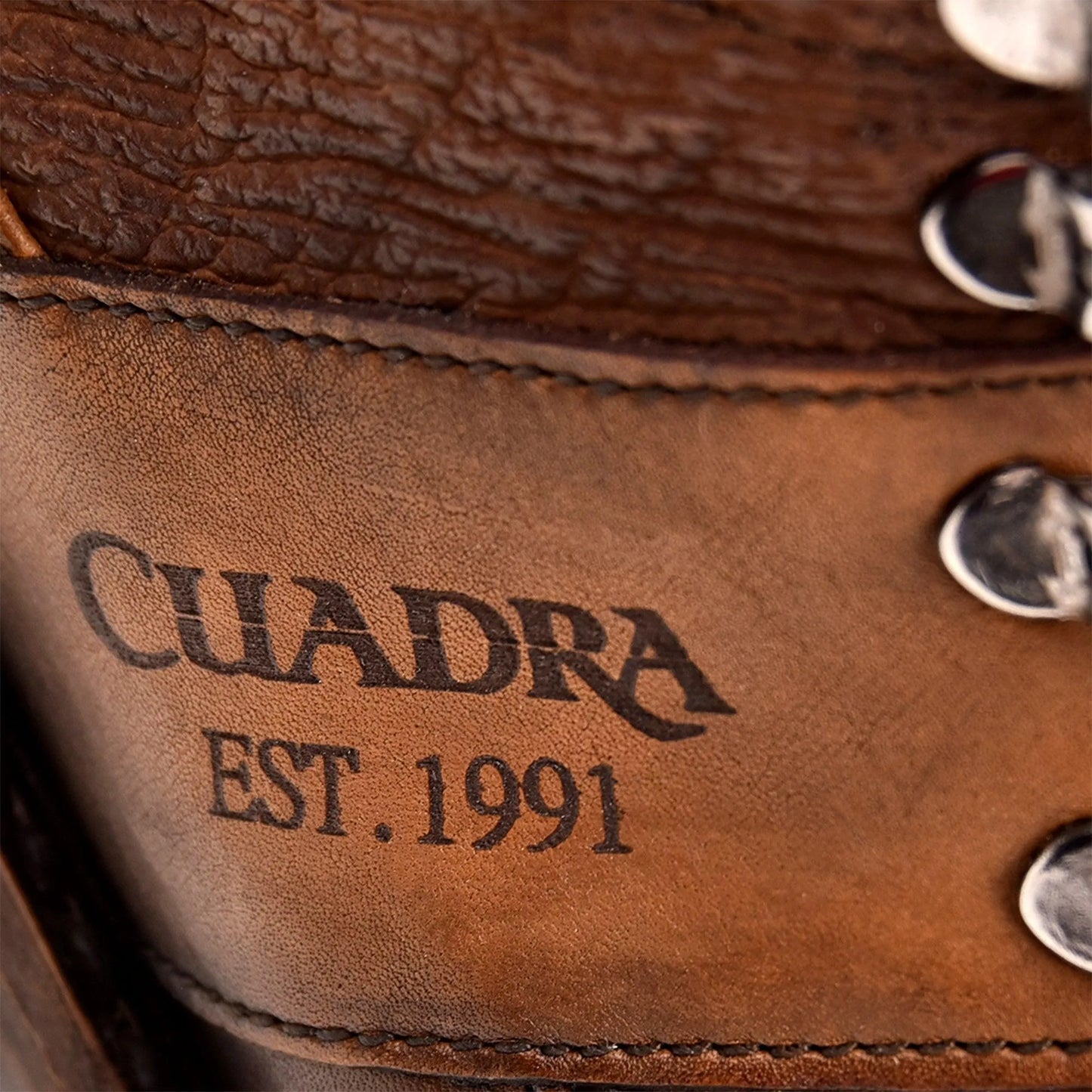 Shark skin leather boots - Men Cuadra Boot CU577 - El Rodeo Western Boutique