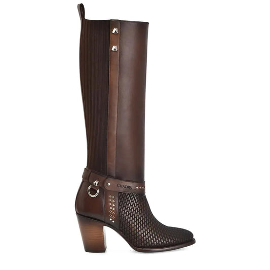 Brown Tall Boots Womens Style: Handmade Elegance Meets Everyday Versatility - Women Cuadra Boot CU774 - El Rodeo Western Boutique