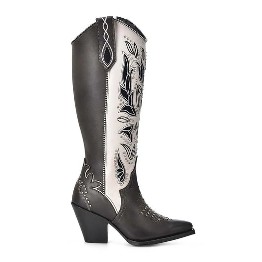 Real Leather Tall Women's Boots - Cuadra CU781 - El Rodeo Western Boutique