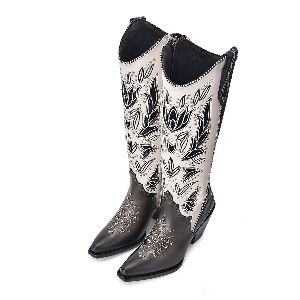 Real Leather Tall Women's Boots - Cuadra CU781 - El Rodeo Western Boutique