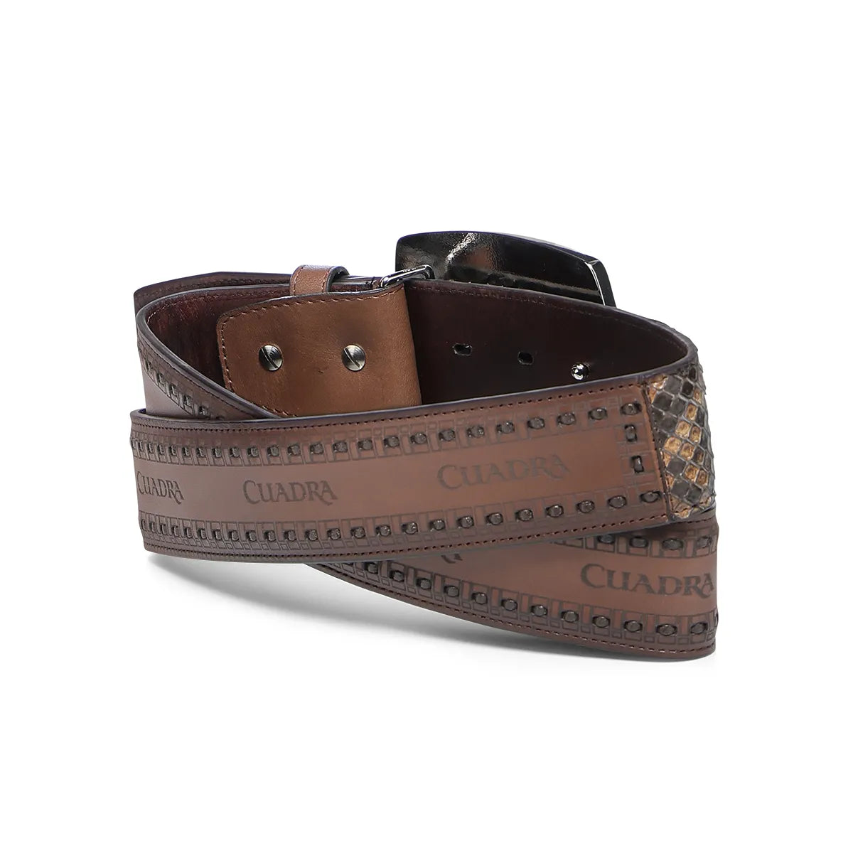 Men Cuadra Python Belt BC424