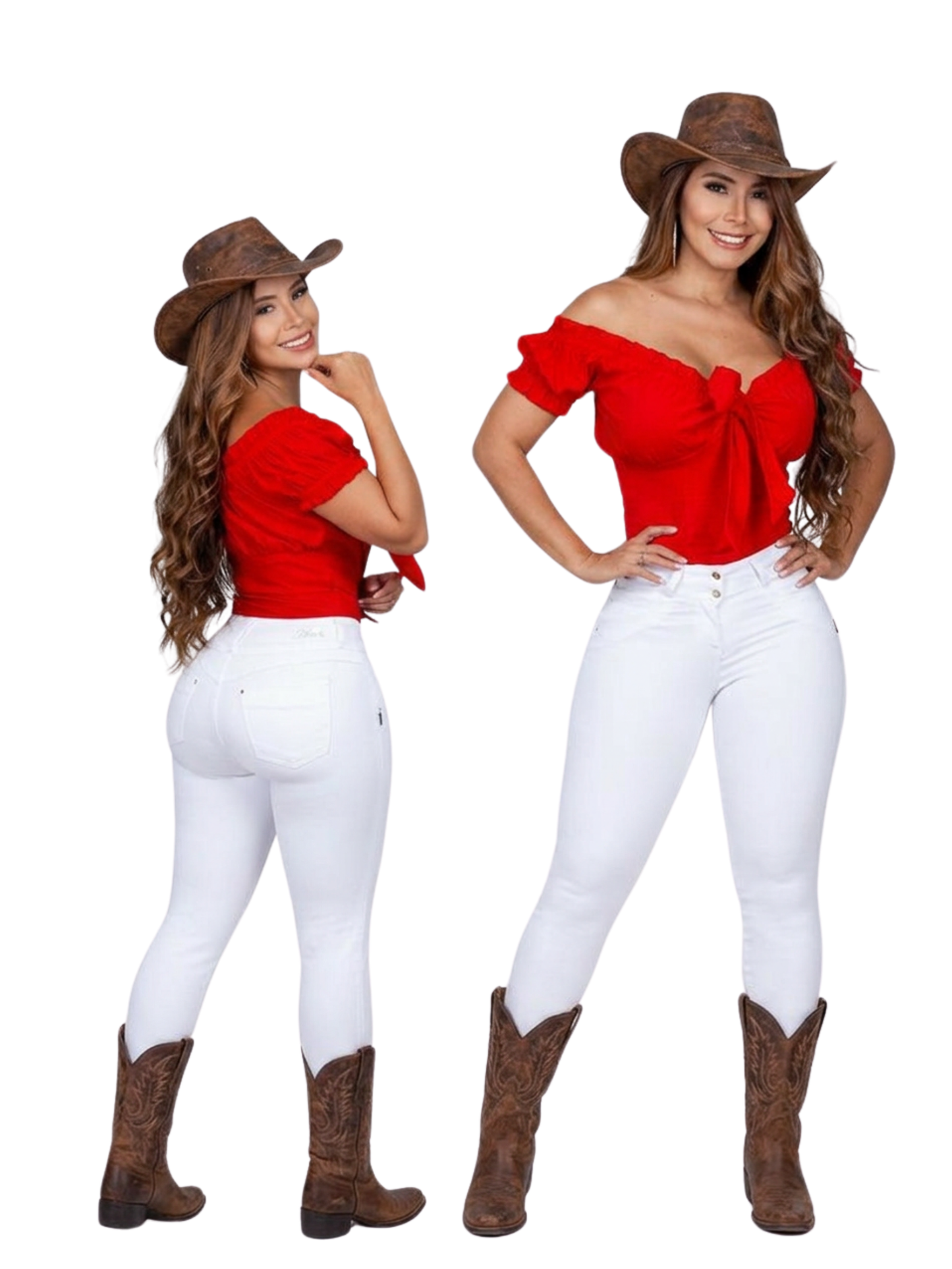 Women Black Jean BW-6909