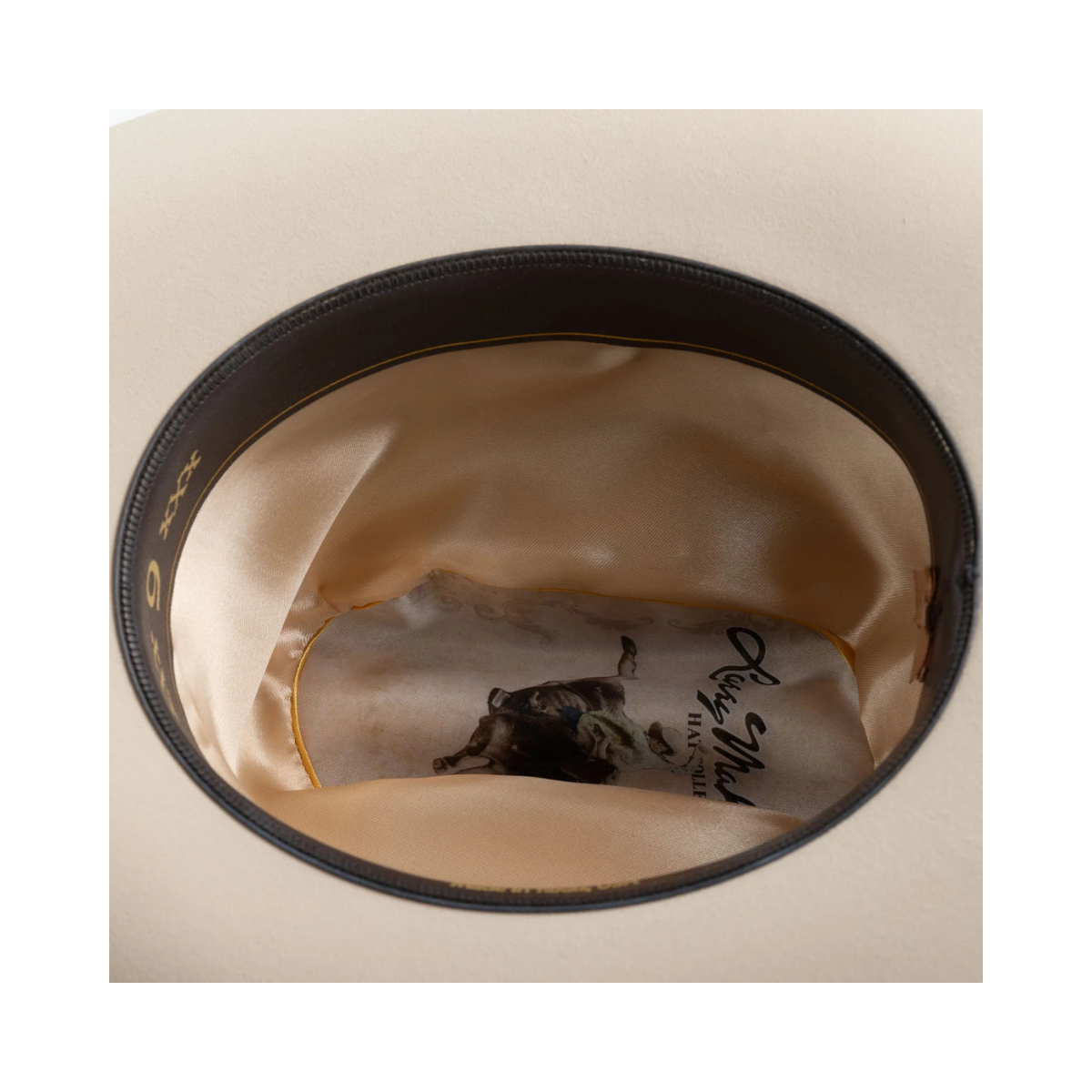 6X Real Belly Larry Mahans Fur Felt Hat