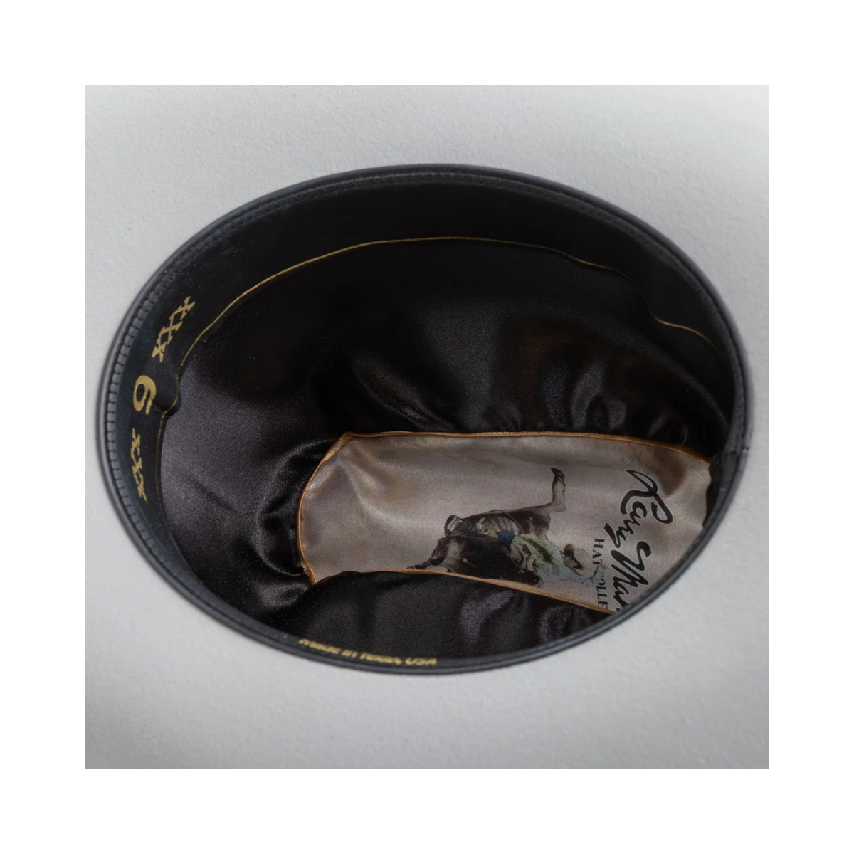 6X Real Platinum Larry Mahans Fur Felt Hat