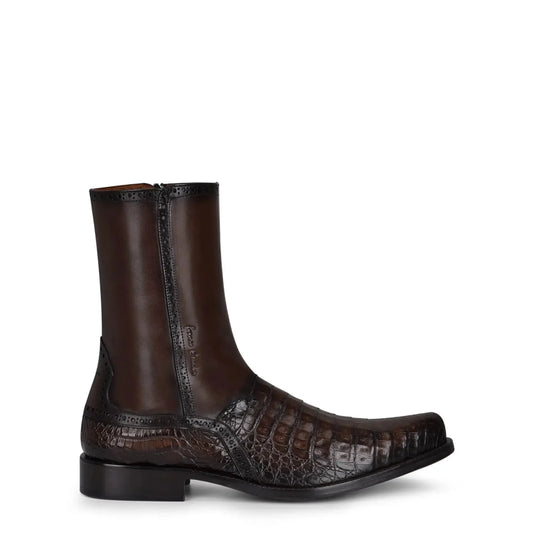 Men’s Exotic Leather Boots – Handcrafted Mid-Calf Cowboy Style - Men Cuadra Boot FC657 - El Rodeo Western Boutique