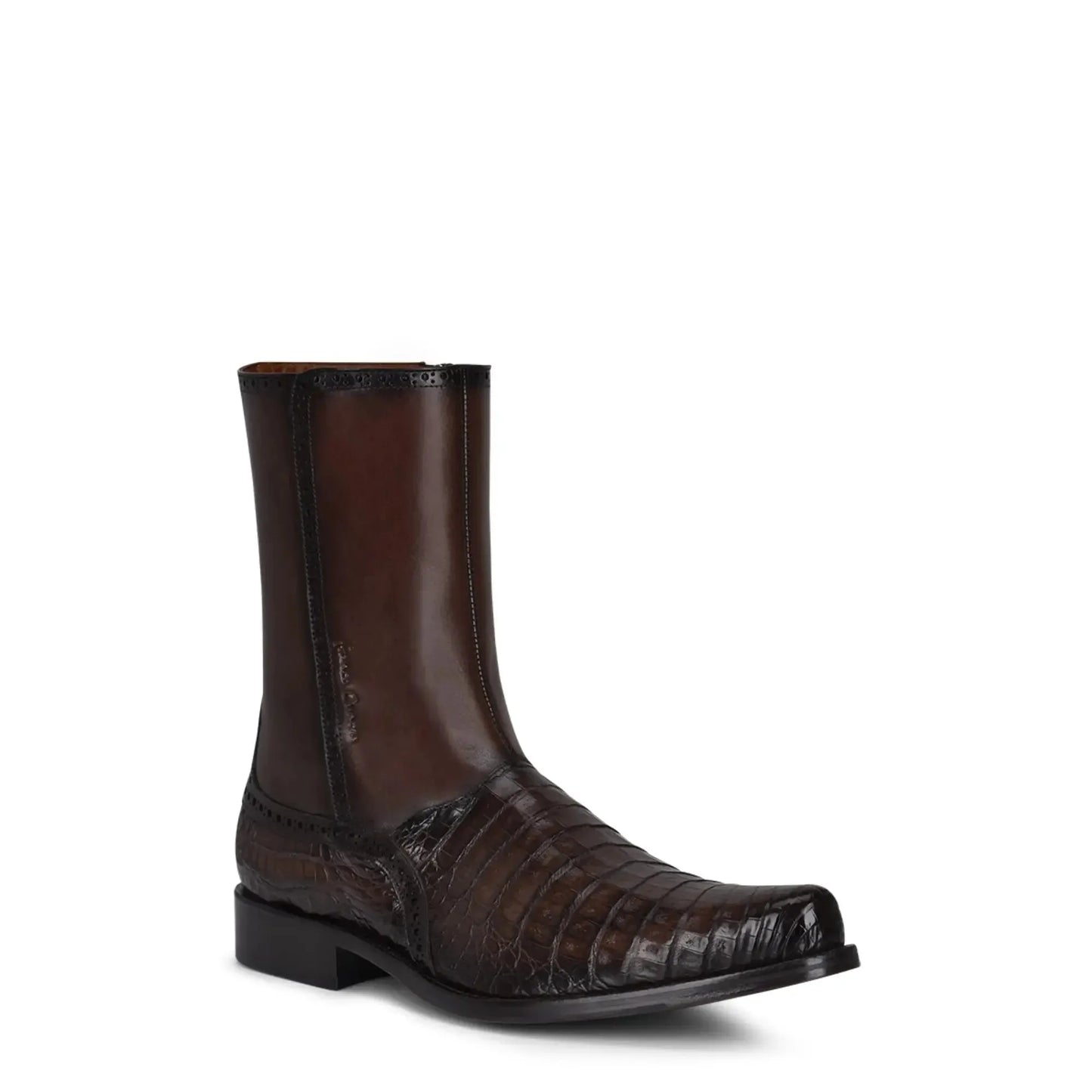 Men’s Exotic Leather Boots – Handcrafted Mid-Calf Cowboy Style - Men Cuadra Boot FC657 - El Rodeo Western Boutique