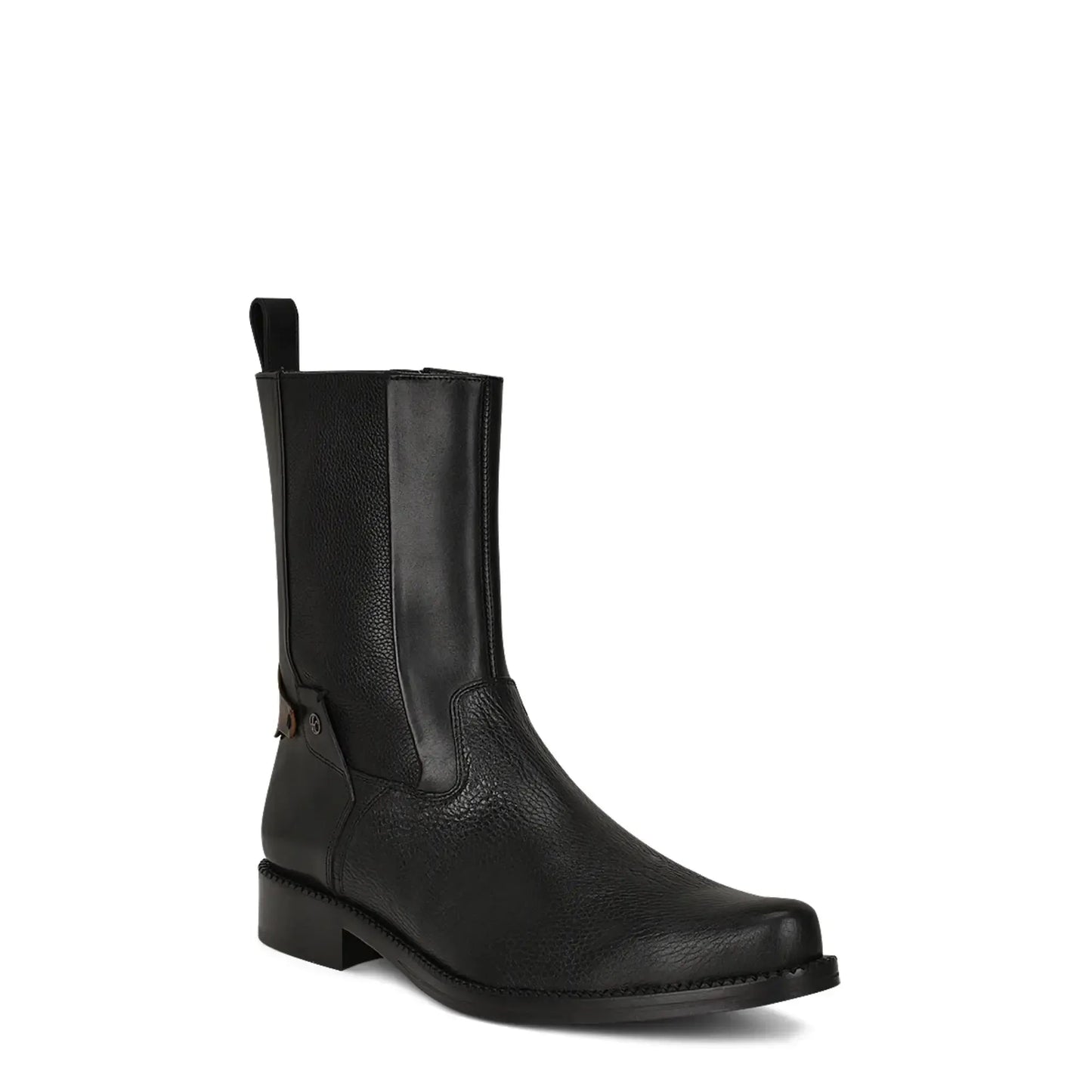 Exotic Leather Boots for Men - Sleek Mid-Calf Round Toe Design- Men Cuadra Boot FC659 - El Rodeo Western Boutique