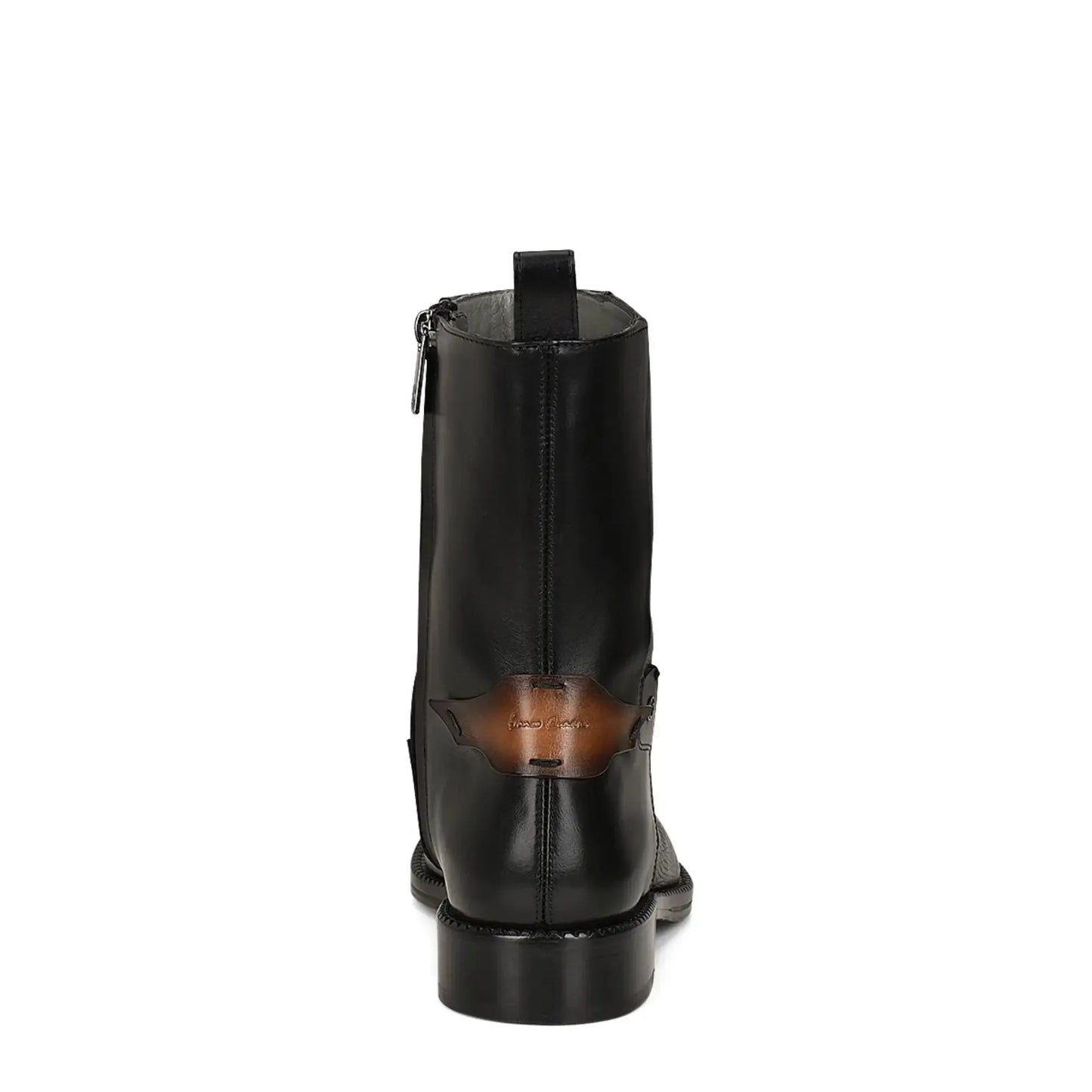 Exotic Leather Boots for Men - Sleek Mid-Calf Round Toe Design- Men Cuadra Boot FC659 - El Rodeo Western Boutique