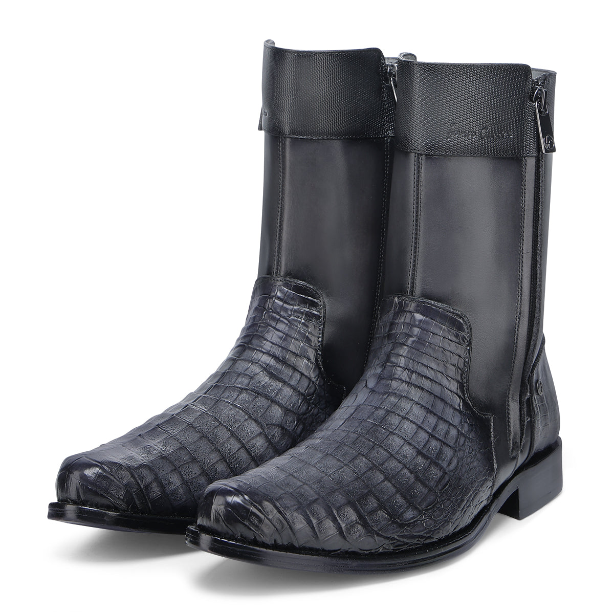 Exotic Boot, Round Toe - Men Cuadra Ankle Boot FF207