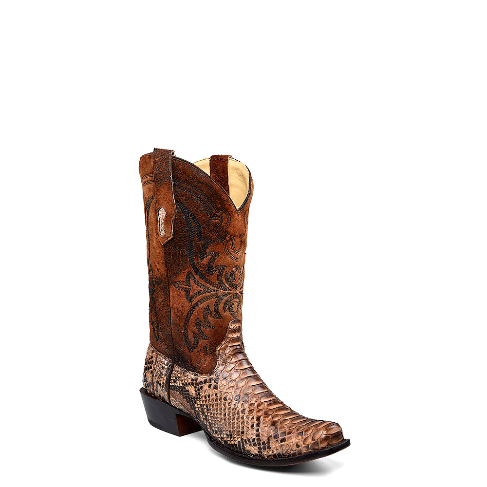 Men Corral Python Boots A4550