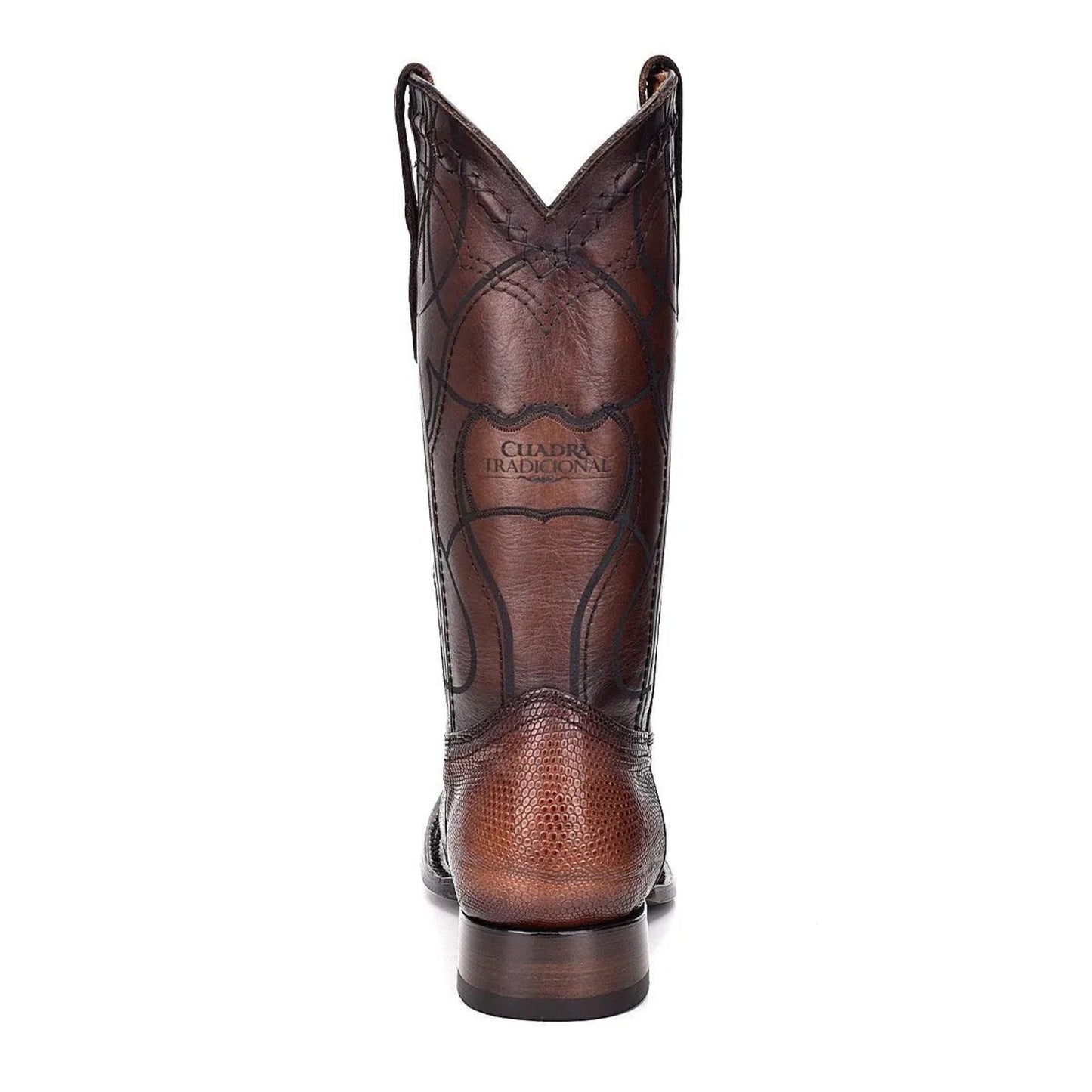Lizard Square Toe Boots - Men Cuadra Boot CU383 - El Rodeo Western Boutique