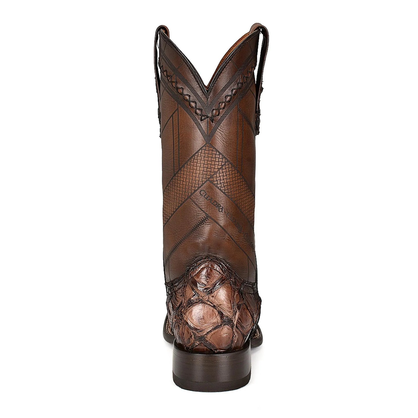 Poisson Pirarucu Leather Boots - Men Cuadra Boots CU788 - El Rodeo Western Boutique