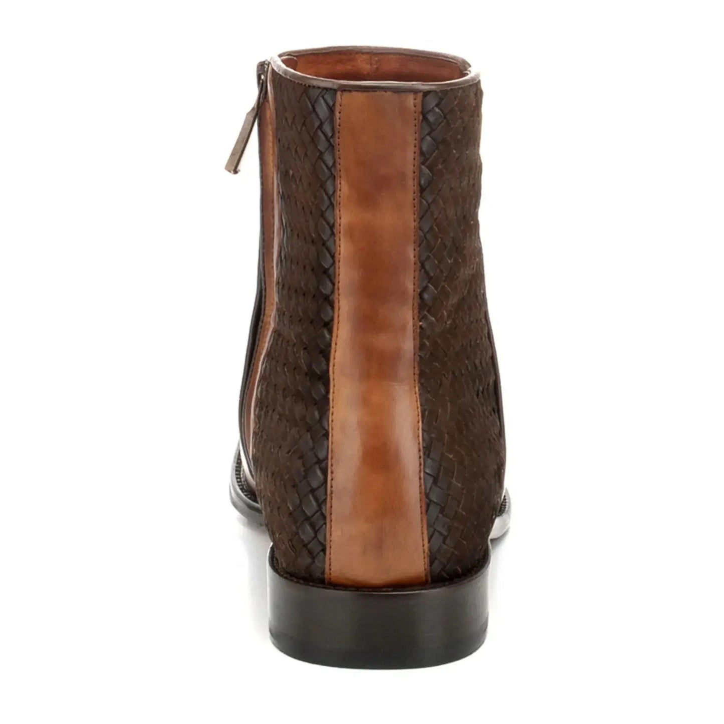Handcrafted Chelsea Leather Ankle Boot – Rich Brown Calfskin for Men- Men Franco Cuadra Boot FC135 - El Rodeo Western Boutique
