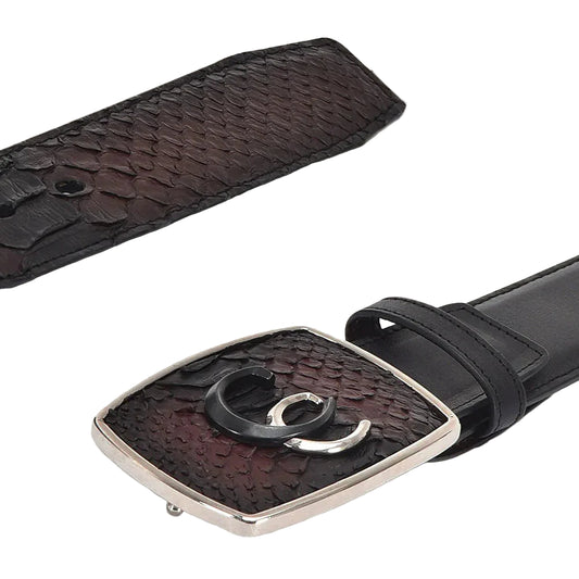Men Cuadra Python Belt BC324