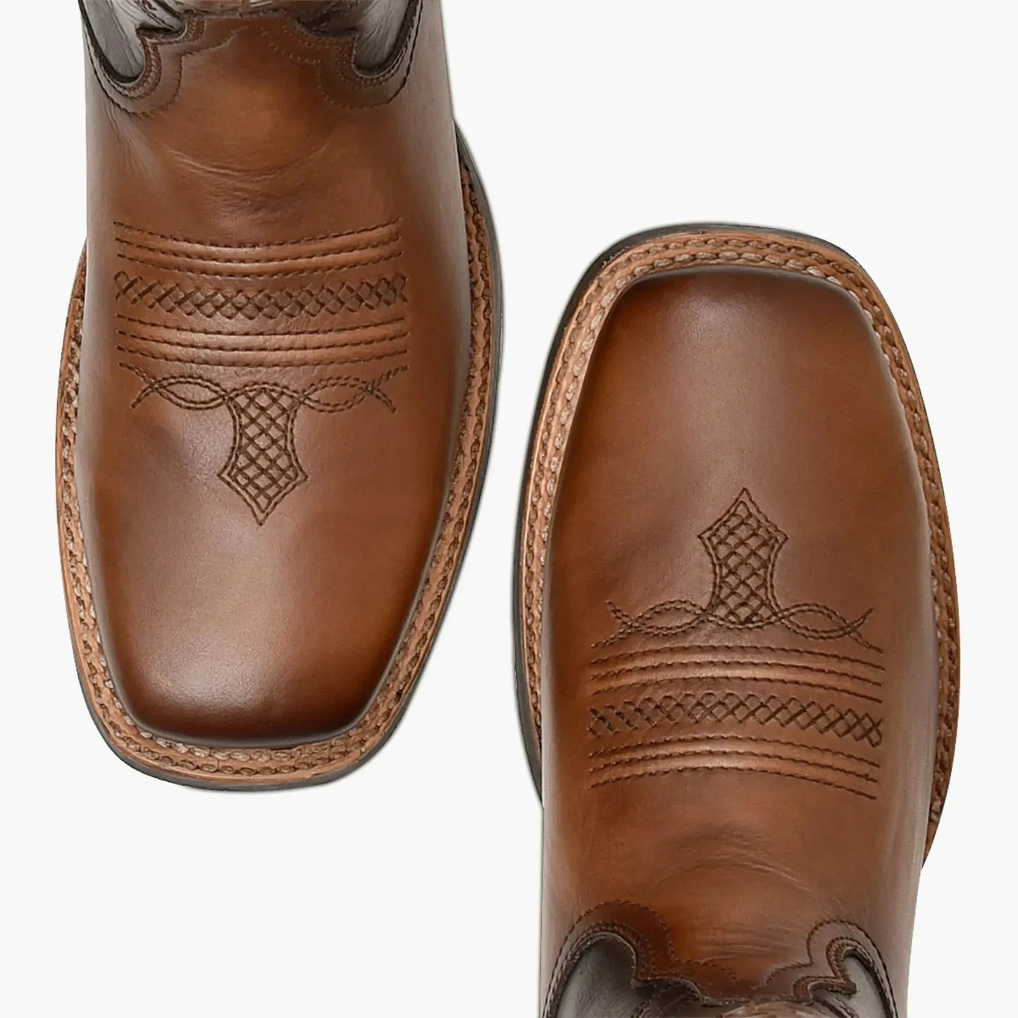 Men’s Western Brown Cowboy Boots – Durable Bovine Leather, Easy Slip On - Men Cuadra Boot CU656 - El Rodeo Western Boutique