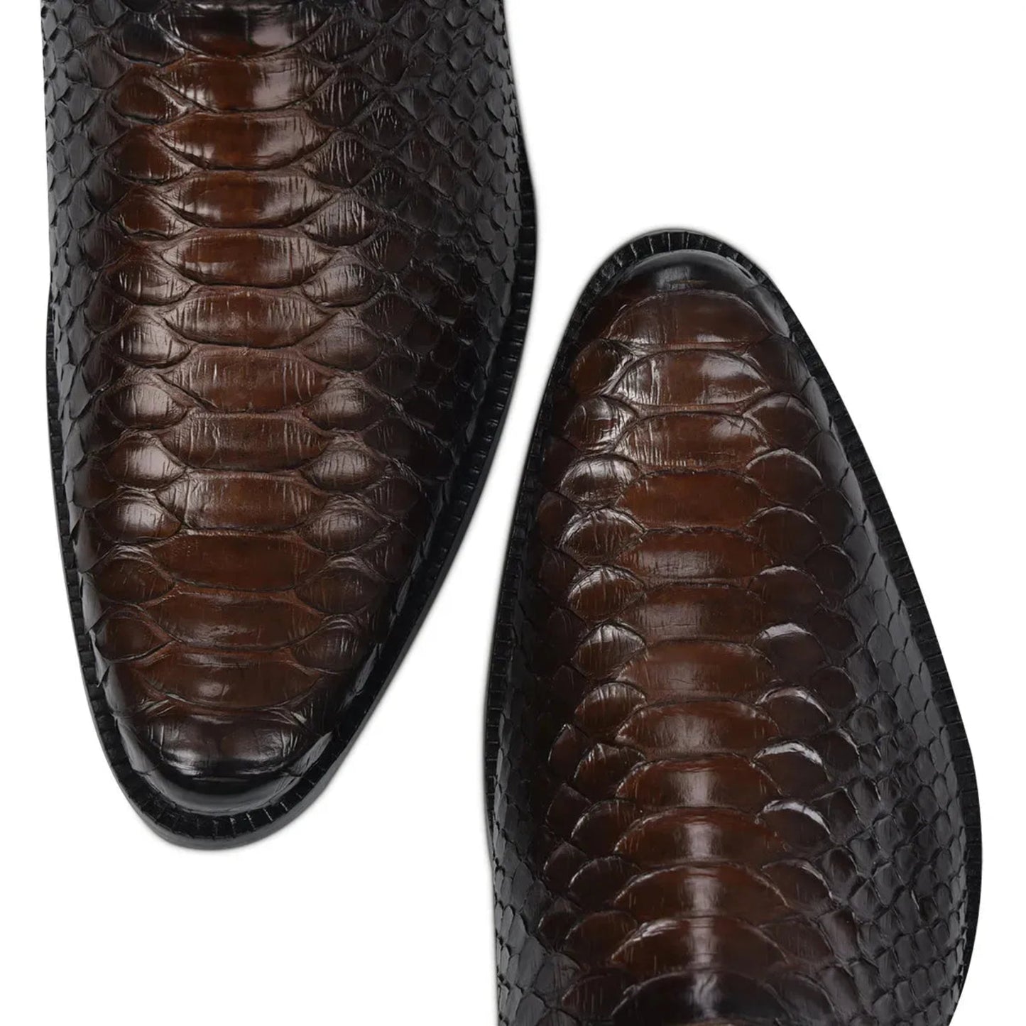 Genuine Python and Bovine Leather Men’s Boots: Timeless Style Meets Everyday Comfort - Men Franco Cuadra Boot FC818 - El Rodeo Western Boutique