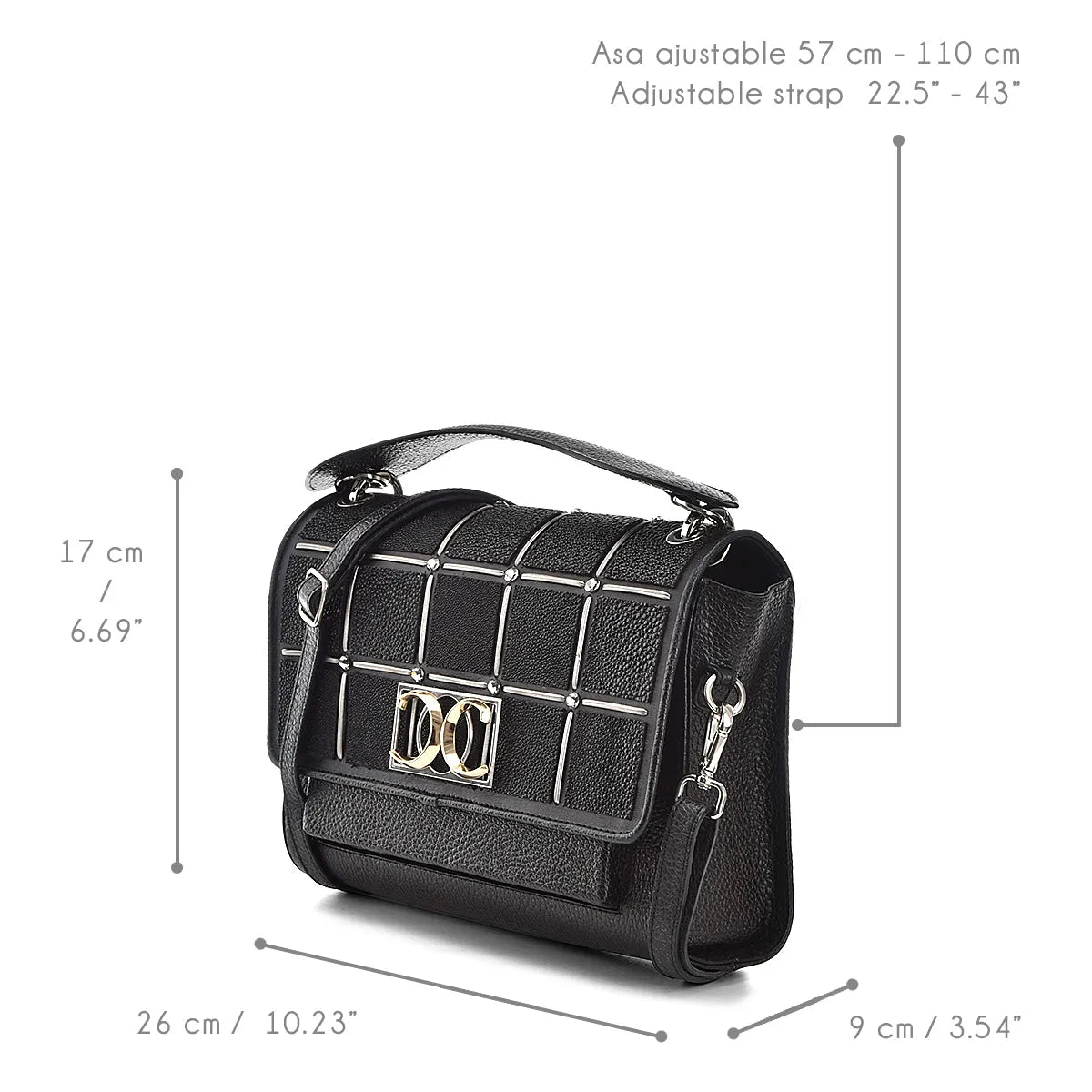Genuine Stingray Leather Satchel Bag – Luxury Meets Everyday Functionality - Women Cuadra Bag DU561