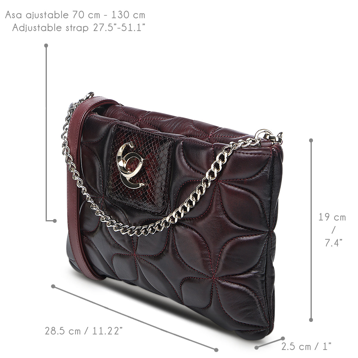 Women Cuadra Python Bag DU745