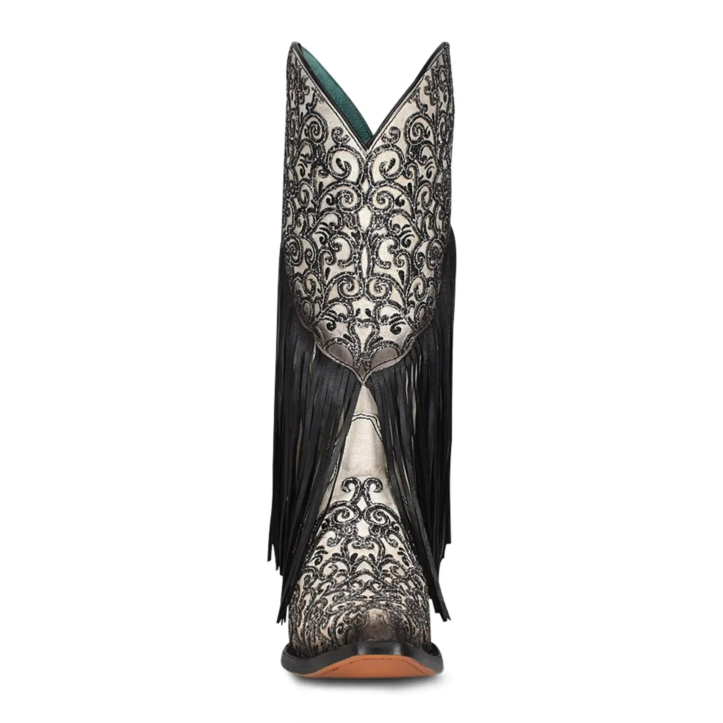 Leather Mid-Calf Boots for Women: The Perfect Balance of Style and Comfort - Women Corral Boots C3877 - El Rodeo Western Boutique