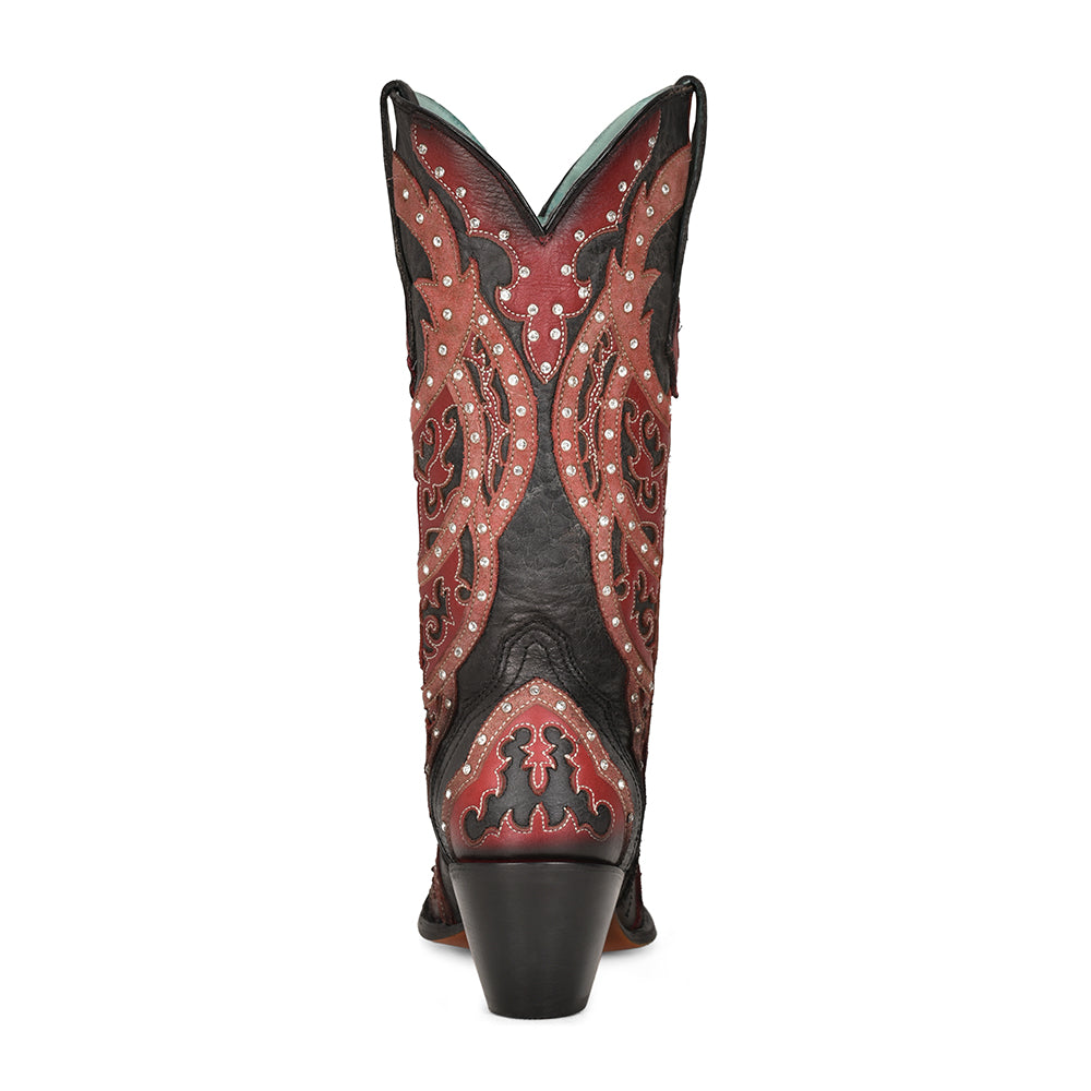 Women Corral Cowhide Boots C3942
