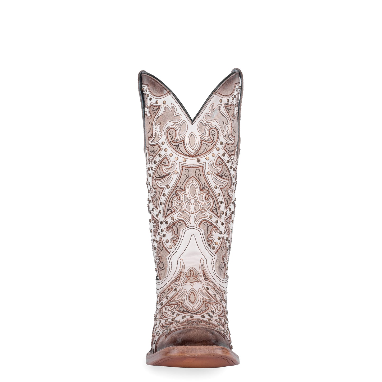 Cowhide Boots, Square Toe - Women Corral Boots C4045