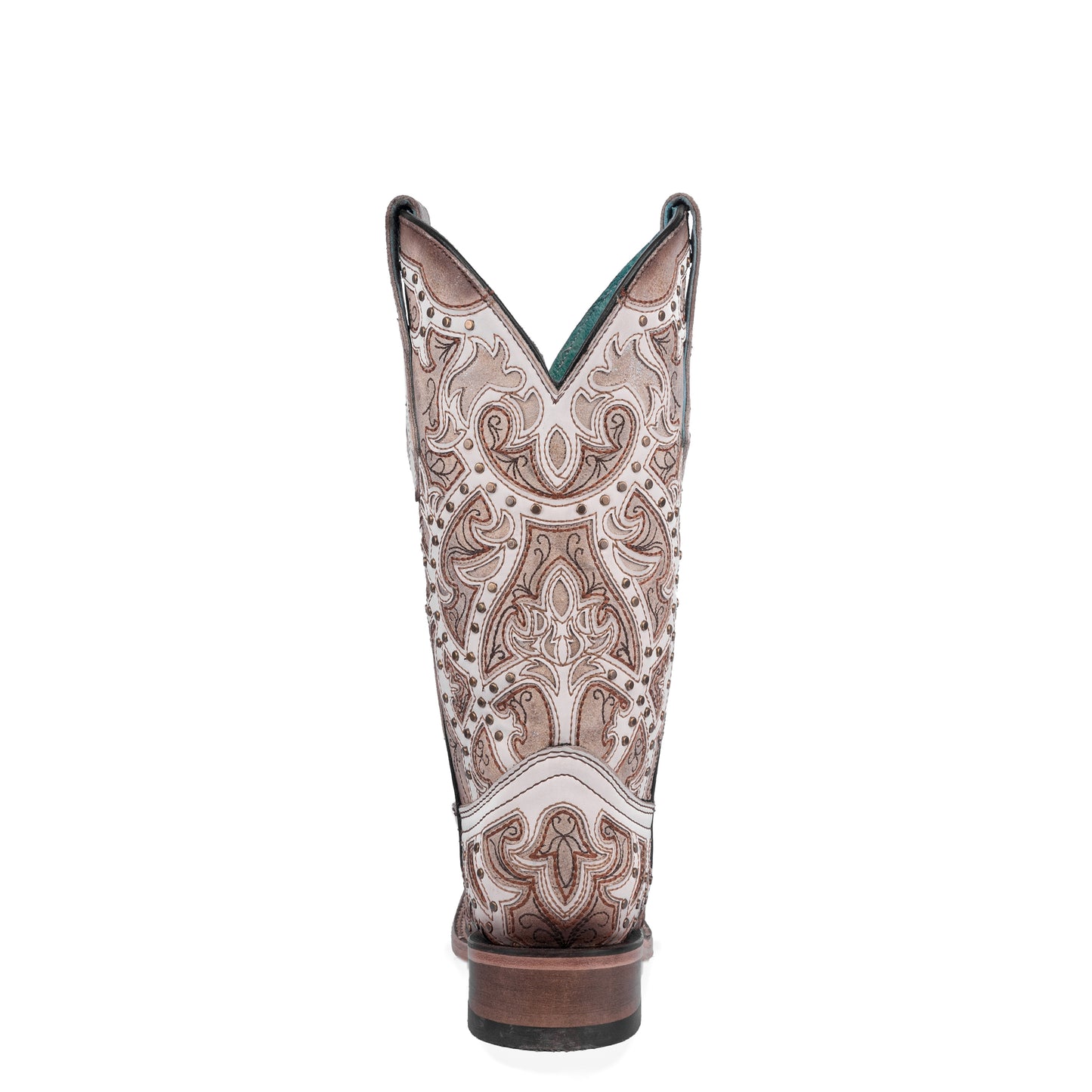 Cowhide Boots, Square Toe - Women Corral Boots C4045